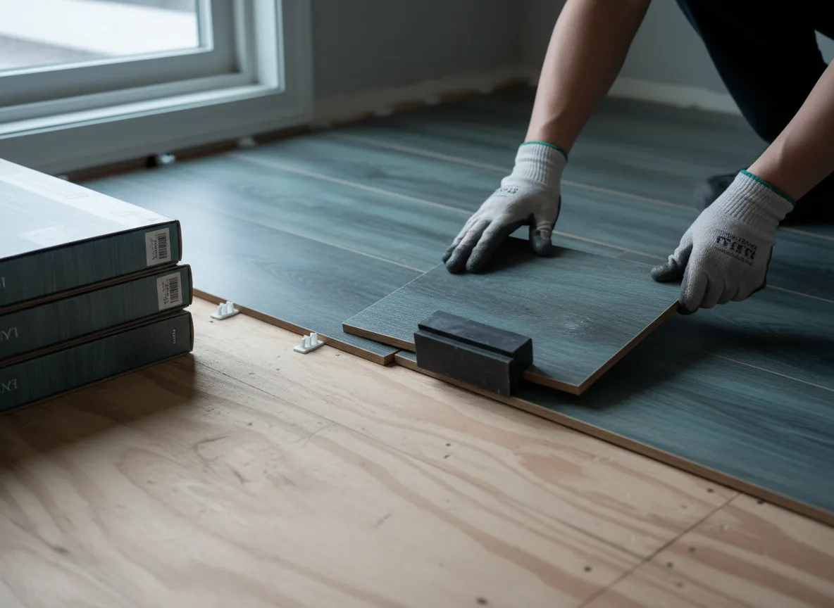 Luxury Vinyl Plank Installation company in Riverdale, MI